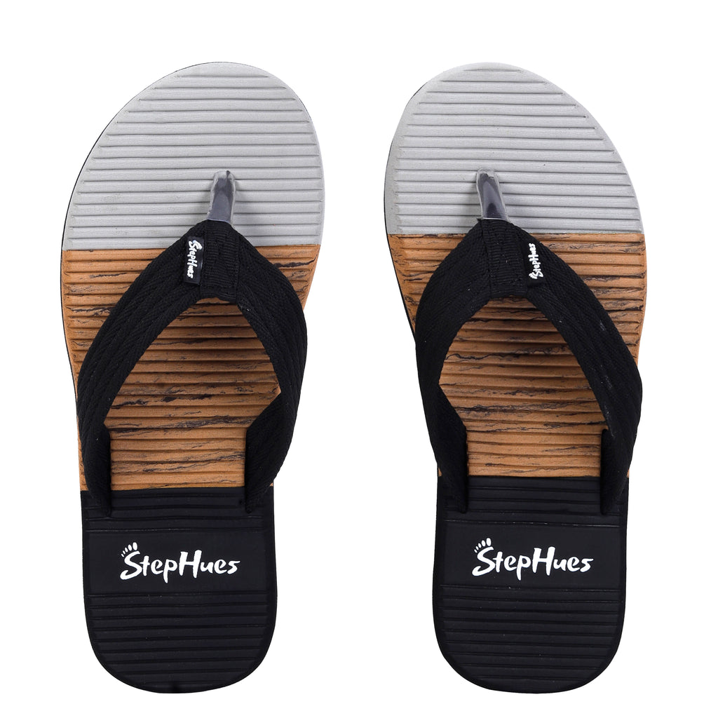 Bold Straight Stripes Grey